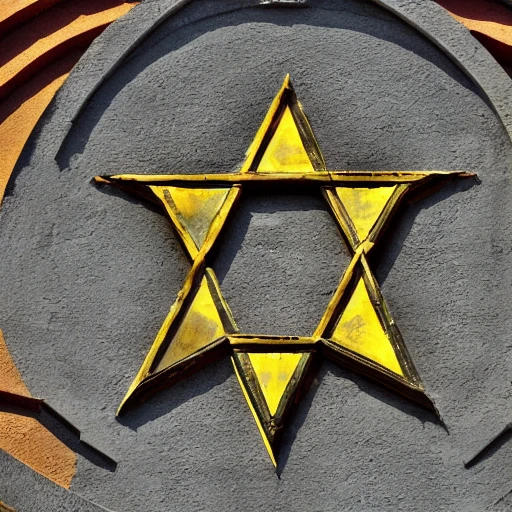 Star Of David on top of a church