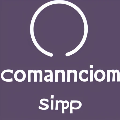 communication simple logo