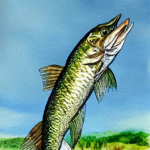 
, Water Color painting of a northern pike chasing a breem, highly detail,
Color splash 