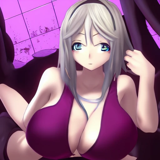 anime, 8k, 3D, boobs