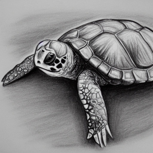Gliding Sea Turtle - Nakamura Art - Drawings & Illustration, Animals,  Birds, & Fish, Aquatic Life, Other Aquatic Life - ArtPal