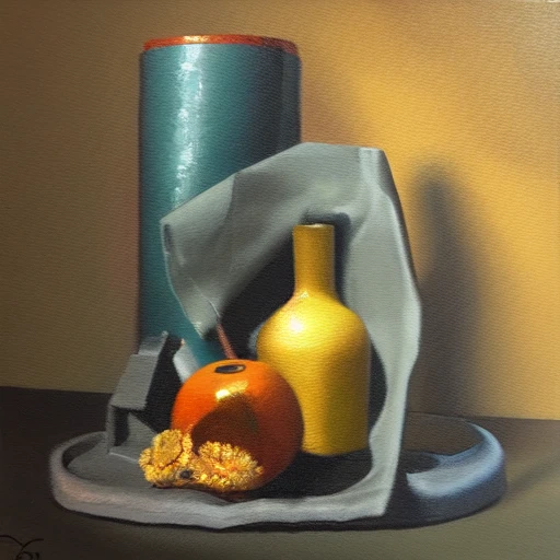 , Oil Painting, 3D