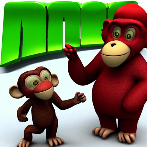 , 3D monkey ,communism