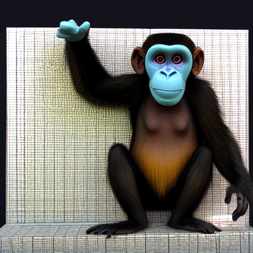   monkey, taiwan, 

, 3D