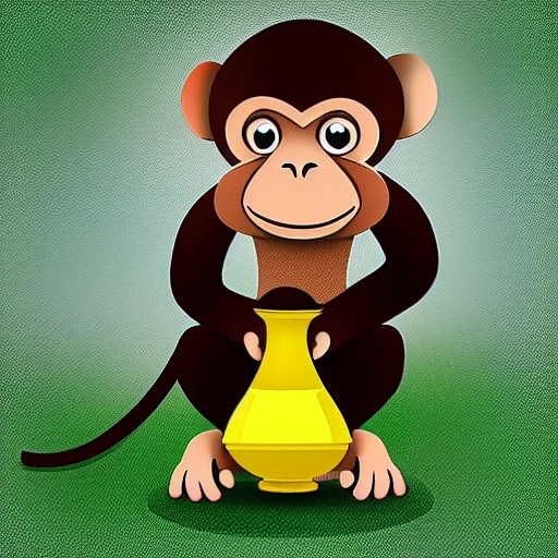 , monkey, FIFA cup, Cartoon