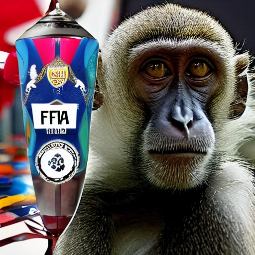 , science fiction, monkey, FIFA cup,