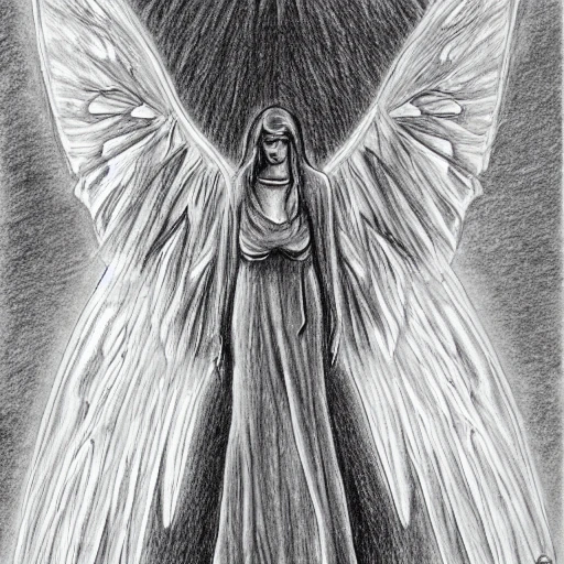 dark fairies and angels drawings