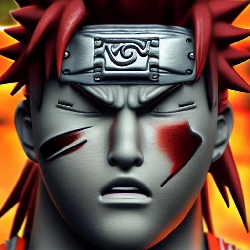 side close up portrait of Naruto, background, insanely realistic ,highly detailed face, large muscles, 8 pecs, shiny, insanely realistic, chiseled jaw, very muscular, full body, dynamic standing pose, spotlight, cyberpunk city, wired, multicolored, vibrant high contrast, hyperrealistic, photografic, 8k, epic ambient light, octane render, 712 x 430, 