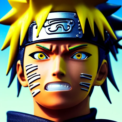 side close up portrait of Naruto, background, insanely realistic ,highly detailed face, large muscles, 8 pecs, shiny, insanely realistic, chiseled jaw, very muscular, full body, dynamic standing pose, spotlight, cyberpunk city, wired, multicolored, vibrant high contrast, hyperrealistic, photografic, 8k, epic ambient light, octane render, 712 x 430, 