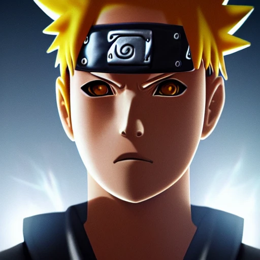 side close up portrait of Naruto, background, insanely realistic ,highly detailed face, large muscles, 8 pecs, shiny, insanely realistic, chiseled jaw, very muscular, full body, dynamic standing pose, spotlight, cyberpunk city, wired, multicolored, vibrant high contrast, hyperrealistic, photografic, 8k, epic ambient light, octane render, 712 x 430, 