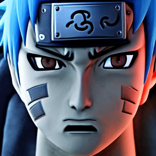 Side Close Up Portrait Of Naruto Looking At Camera Insanely Re Arthub Ai