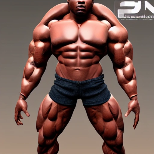 nigger, epic ambient light, 8k, insanely realistic, muscular, 8 pecs, thick thighs, full body, dynamic standing pose. insanely realistic, 3D