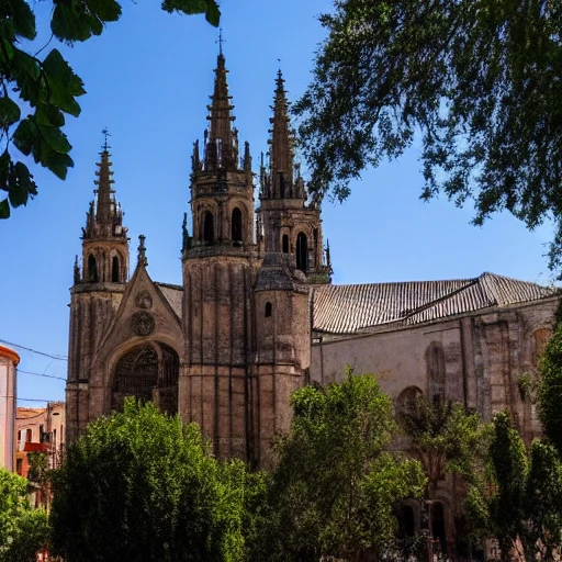 leon, ciudad, catedral, españa, montaña, , Trippy