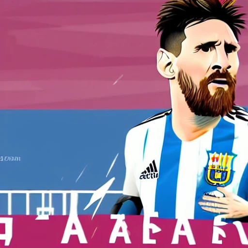 Lionel Messi's Argentina reaches the FIFA World Cup Qatar 2022 final, Cartoon