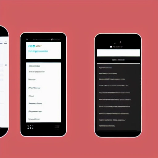 an app design in an elegant and modern design for document managment tool on an mobile phone
