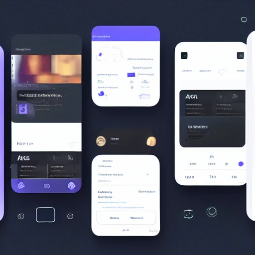 mobile app ui design, figma, sketch, Adobe xd, modern elegant, for document managment
 