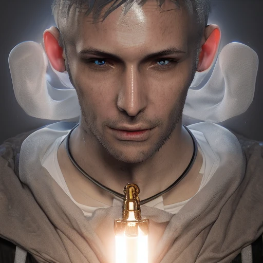 priest photorealistic, hyperdetailed, 8 k realistic, symmetrical, global illumination, radiant light,, frostbite 3 engine, cryengine, dof, trending on artstation, digital art, chanel