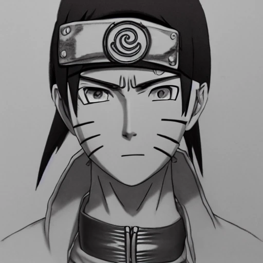 ArtStation - Drawing Naruto Uzumaki Character With Pencil