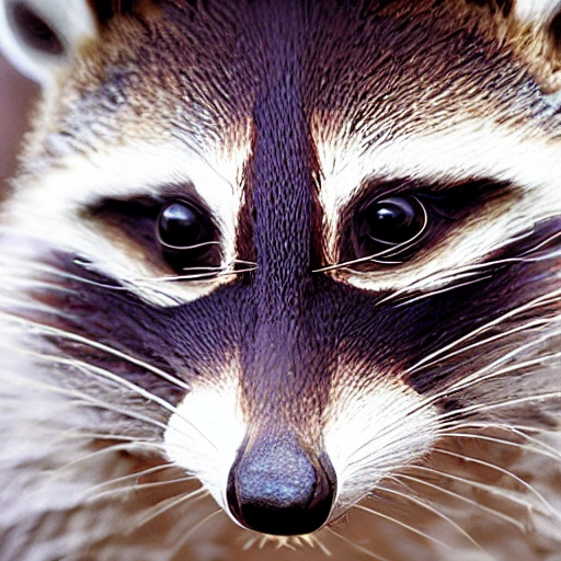 racoon, 3D