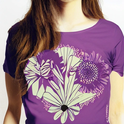 tshirt, t-shirt, design, modern, flower, lowpoly, elegant, strings, woman
