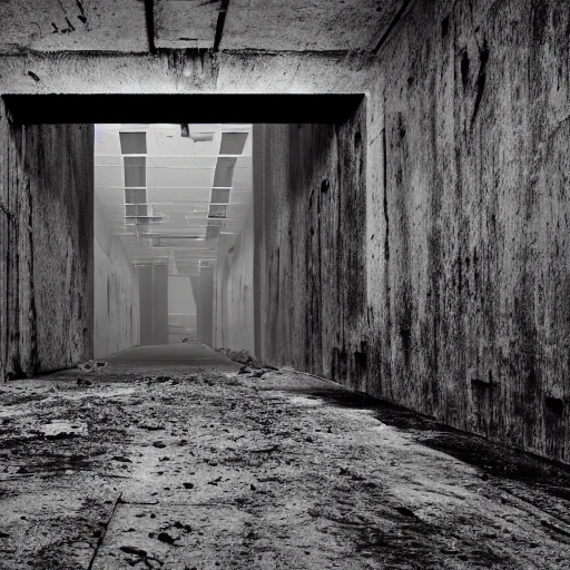 location, bunker, gloomy, apocalypse, iron, inside