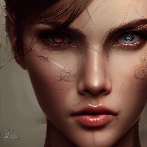 Very detailed. intricate, elegant, highly detailed, trending on artstation, digital art, perfect face, perfect eyes, perfect composition, by Stanley Artgerm Lau, beautiful perfect face, Dear Ella