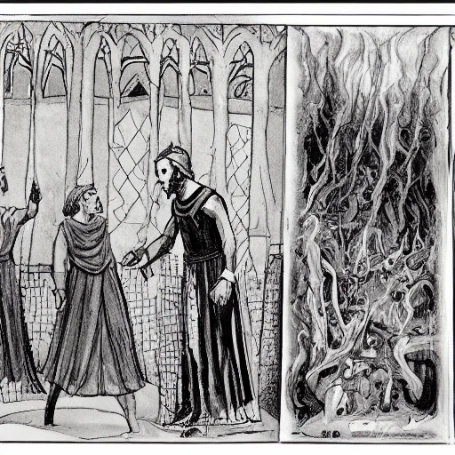 storyboard for MacBeth by orson wells