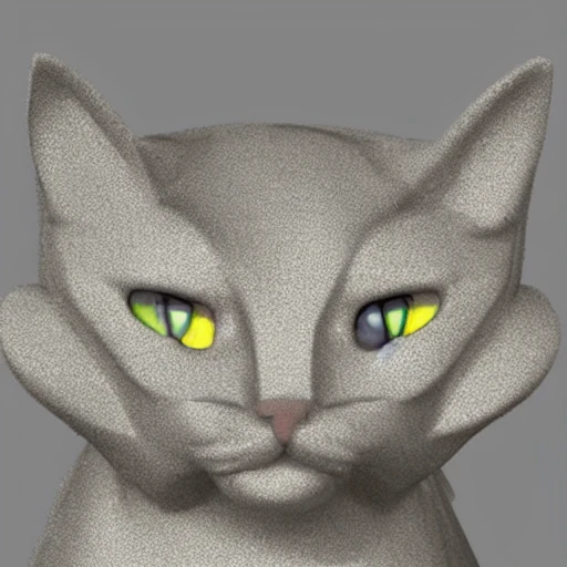 Cat , 3D