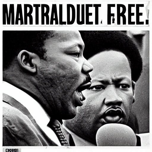 A nightmare, living in a dream that Martin Luther King had freedom ain't free.