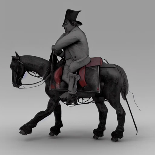 19th century highwayman robbing a carriage

, 3D