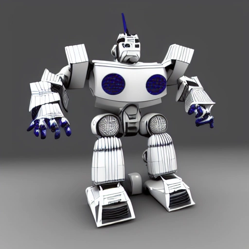 transformer robot, 3D