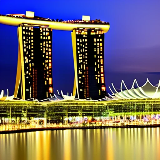Marina Bay Sands - City Scapes , 3D, 