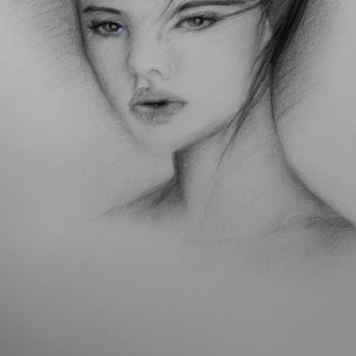 beauty, Pencil Sketch