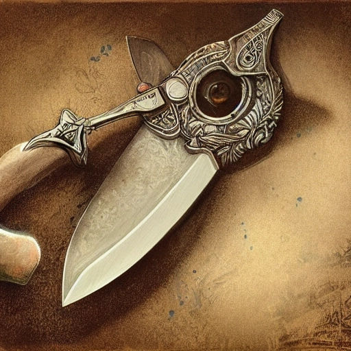 book illustration of (a One, small throwing knife like, used for darts), concept, d & d, high fantasy, detailed, digital art, artstation, smooth, sharp focus, fantasy, intricate, elegant, highly detailed, digital painting, concept art, illustration, artstation trending, pixiv, deviantart, (((white background))), Oil Painting