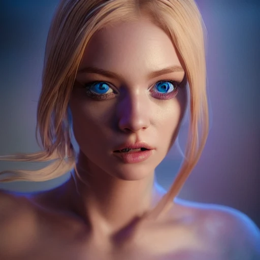 1beautiful woman, pretty face, perfect naked breast, colorful flower patterns, detailed blue eyes, extremely detailed, intricate, olumetric lighting, hyper-realistic, concept art, awarding winning photography, octane render, cream pie