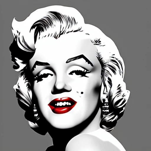  Marilyn Monroe, , Cartoon, 3D