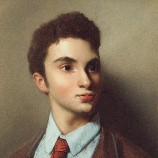 A young man