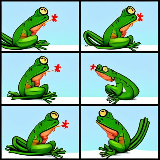 Ugly dancing woman kissing a frog, riding on a giant Worm

{
"seed": "2339311896",
"steps": 30,
"width": 1024,
"height": 1024,
"version": "SD1.4_SH",
"sampler_name": "k_dpm_2",
"guidance_scale": 7.5
}