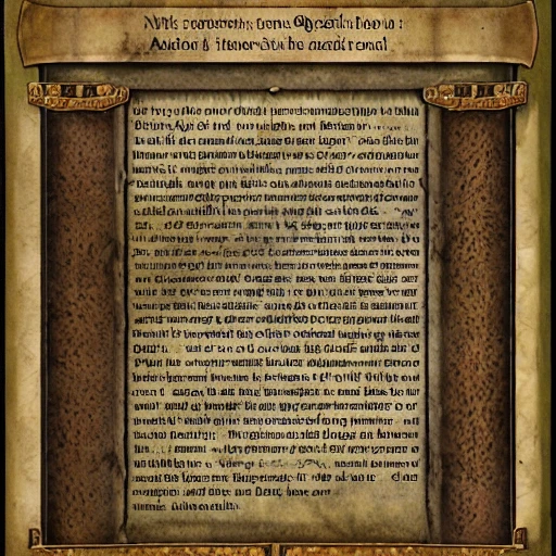 daedric text held by woman