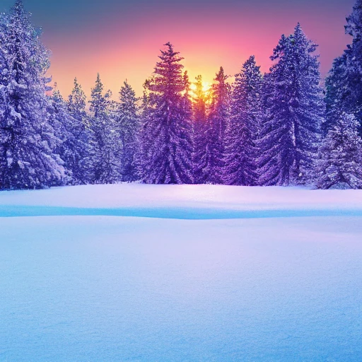  The word "HAPPY NEW YEAR" must come out, A realistic beautiful natural landscape, 8k resolution, hyper detailed, A vision of paradise, SAMSUNG Style, winter, snow