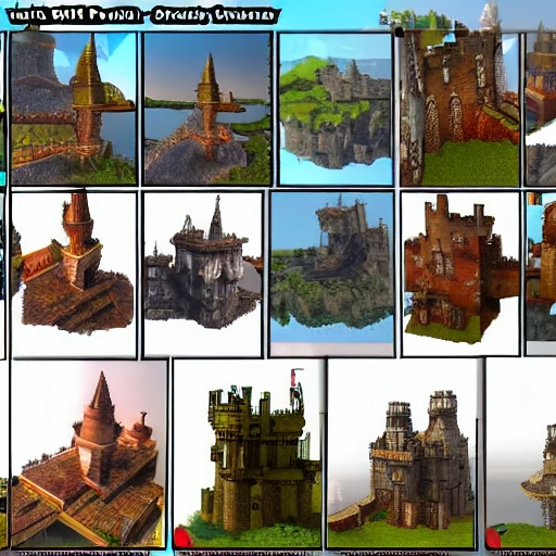 fantasy mmorpg where you build castles