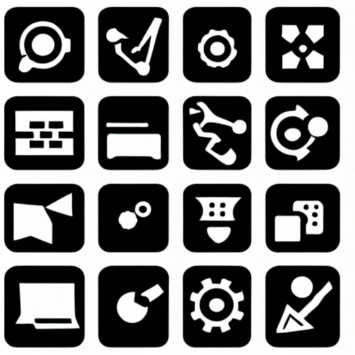 L&D Design Programs, Systems & Tools icon, clipart, logo design, app icon, Pencil Sketch