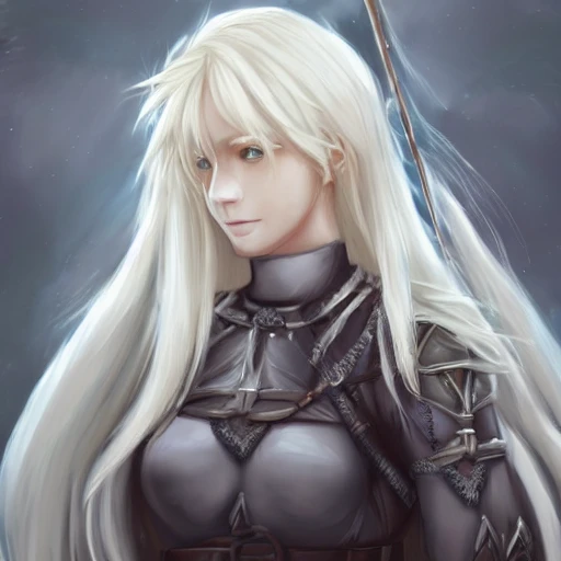 mdjrny-v4 style, artstation, pixiv, {{{nordic blonde fantasy rpg maiden holding a spear}}}, simple solid color background, highly detailed, {{hyperrealistic full body portrait of woman from scandinavia}}, wearing jewelry, {{wearing white light medieval leather clothing}}, magic, 1woman, gorgeous anime woman, illustrated, eye makeup, long natural hair, grim and gothic, perfect anatomy, beatiful and detailed eyes, sharp focus, beautiful eyes, strong colors, even lighting, guard stance, simple solid background, {{in style of fire emblem the videogame}}, in style of hades the videogame, very thick black outlines, cartoony, in style of marvel comics, painted with ink, {very blunt borders}, adult cartoon, character concept art,  by HACCAN, by Kita Senri, by Suzuki Rika, by azu-taro, comic book cover style