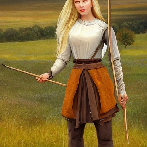 mdjrny-v4 style, artstation, pixiv, {{{nordic blonde fantasy rpg farm maiden holding a spear}}}, simple solid color background, highly detailed, {{hyperrealistic waist up portrait of medieval countryside woman from scandinavia}}, wearing jewelry, {{wearing medieval traditional Finnish national dress}}, light under armor, magic, 1woman, gorgeous anime woman, illustrated, eye makeup, natural hair, grim and gothic, perfect anatomy, beautiful and detailed eyes, sharp focus, strong colors, even lighting, guard stance, simple solid background, {{in style of fire emblem the videogame}}, in style of hades the videogame, very thick black outlines, cartoony, in style of marvel comics, painted with ink, {very blunt borders}, adult cartoon, character concept art,  by HACCAN, by Kita Senri, by Suzuki Rika, by azu-taro, comic book cover style