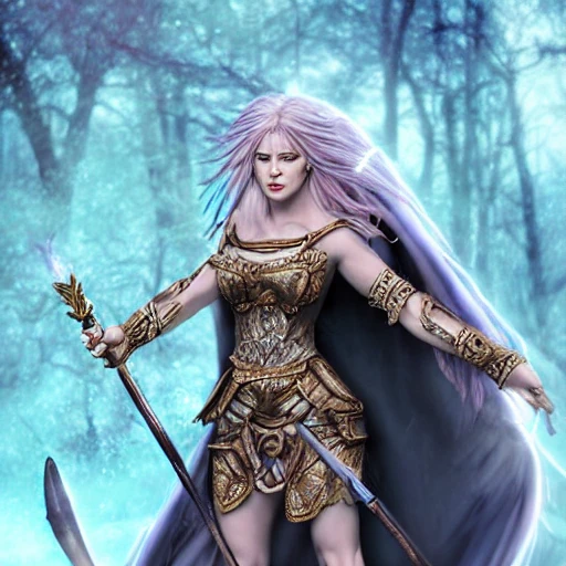 {{{fantasy powerful thunder goddess of hell}, casting lightning spell with her hands, highly detailed, {hyperrealistic full body portrait of feminine valkyria}, overflowing energy, wearing long medieval dress, wearing medieval armor, wearing jewelry, illustrated, long hair, beautiful and detailed eyes, busty, voluptous body,  mysterious and seductive look, sharp focus, elegant, volumetric lighting, smooth, in style of hades videogame, thick black outlines, cartoony, anime, art by artgerm, art station, character art