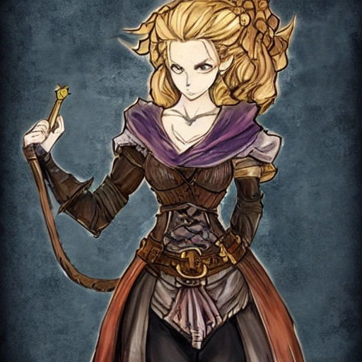 {{{octopath traveler style rpg character art of powerful fantasy mage woman who is casting a fire spell with her hands}}}, highly detailed, {hyperrealistic waist up portrait of 40 years old warrior princess with simple background oil colors}, overflowing energy, dark hair color, wearing medieval dress, wearing light medieval leather armor, wearing jewelry, illustrated, beautiful and detailed eyes, busty, voluptous body,  mysterious and seductive look, sharp focus, elegant, volumetric lighting, smooth, in style of hades videogame character art, 1woman, thick black outlines, cartoony, anime, art by artgerm, trending artstation