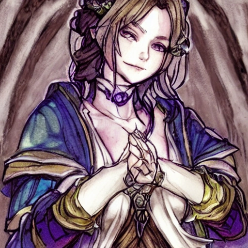 {{{octopath traveler style rpg character art of powerful fantasy goddess of nature who is casting a magic spell with her hands}}}, highly detailed, {hyperrealistic waist up portrait of 30 years old forest druid princess with simple background oil colors}, overflowing energy, dark hair color, wearing light medieval leather robe clothing, wearing jewelry, illustrated, beautiful and detailed eyes, busty, voluptous body,  mysterious and seductive look, sharp focus, elegant, volumetric lighting, smooth, in style of hades videogame character art, 1woman, thick black outlines, cartoony, anime, art by artgerm, trending artstation