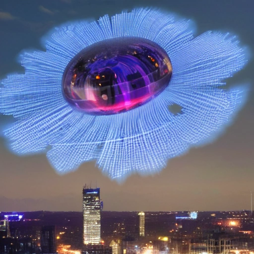 Dreamlikeart, a massive plasma ball the size of a skyscraper, dreamlikeart

