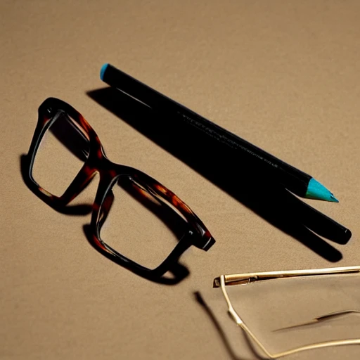 , Pencil Sketch eyewear