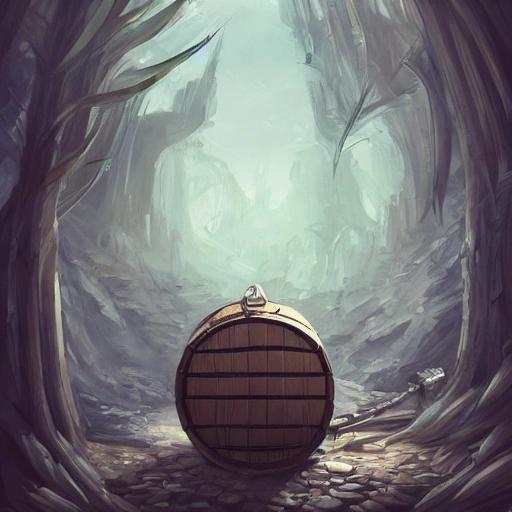 book illustration, of (wooden barrel filled with moldy water), concept, d & d, high fantasy, detailed, digital art, artstation, smooth, sharp focus, fantasy, intricate, elegant, highly detailed, digital painting, isometric, concept art, illustration, artstation trending, pixiv, deviantart, (((!!!solid background!!!!))), (((white background))), (((transparent background))), Water Color